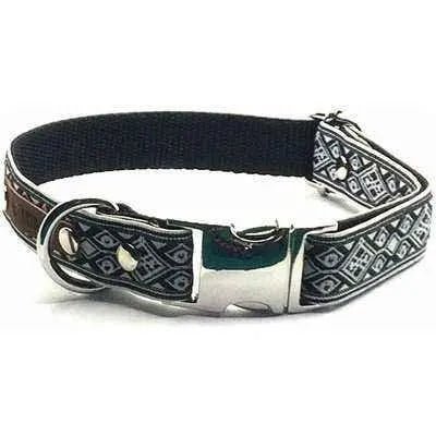 Regal Paws Cotton Dog Collar: Personalised Pup Elegance
